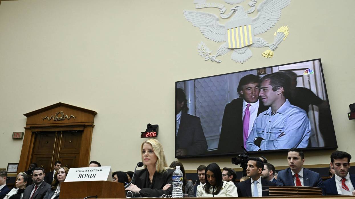 US President Donald Trump and Jeffrey Epstein