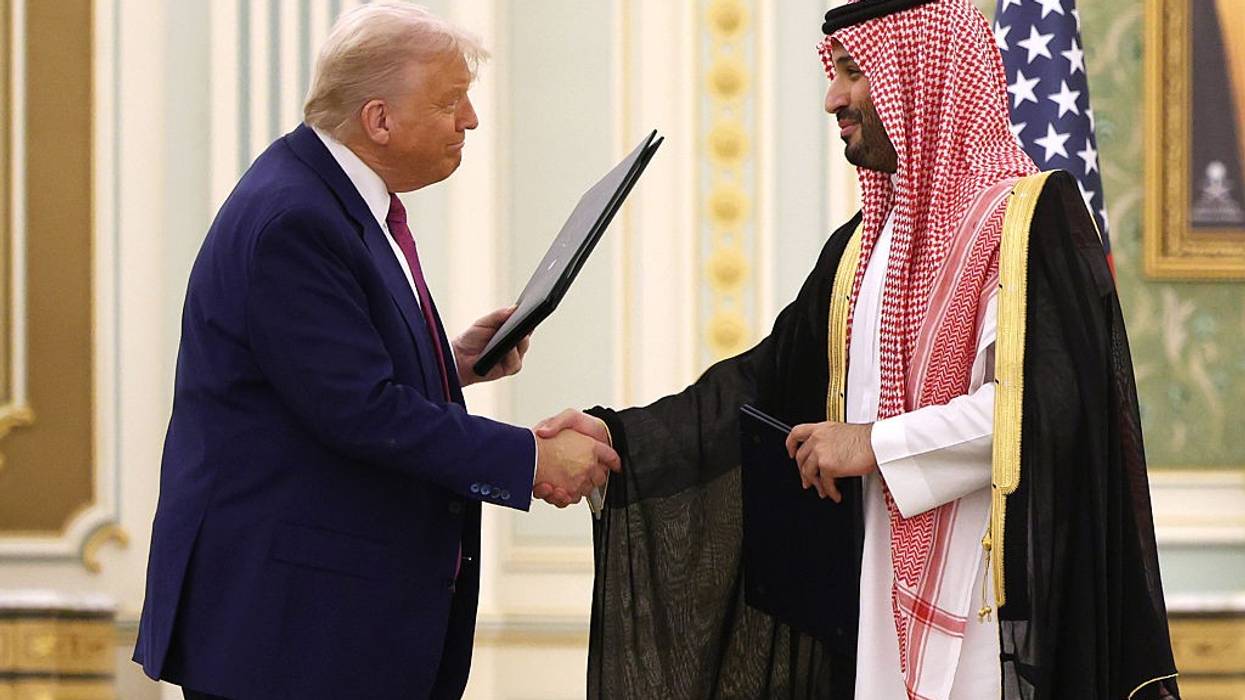 US President Donald Trump and Saudi Crown Prince Mohammed bin Salman