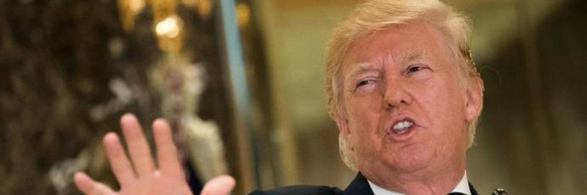 'This Is Sick': Unscripted and Unhinged Trump Reverts to Defending Neo-Nazis