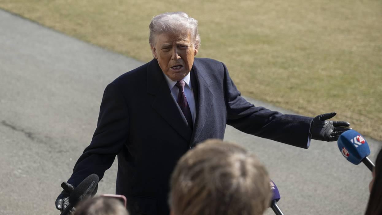 US President Donald Trump departs White House en route Corpus Christi, Texas