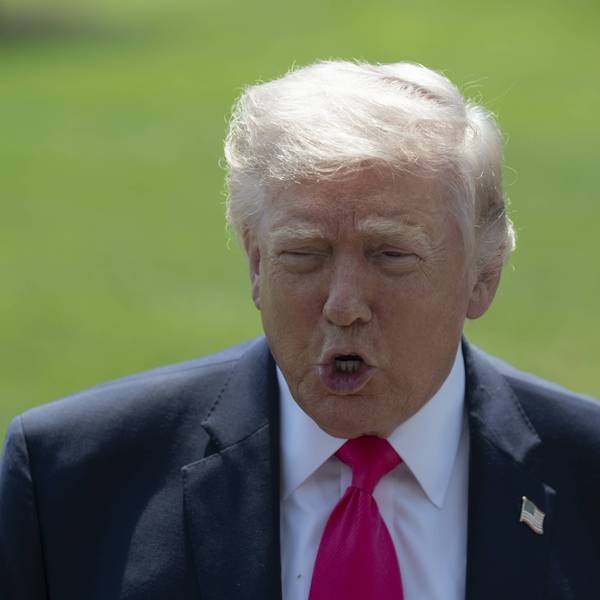 US President Donald Trump departs White House for visit to Las Vegas, Nevada