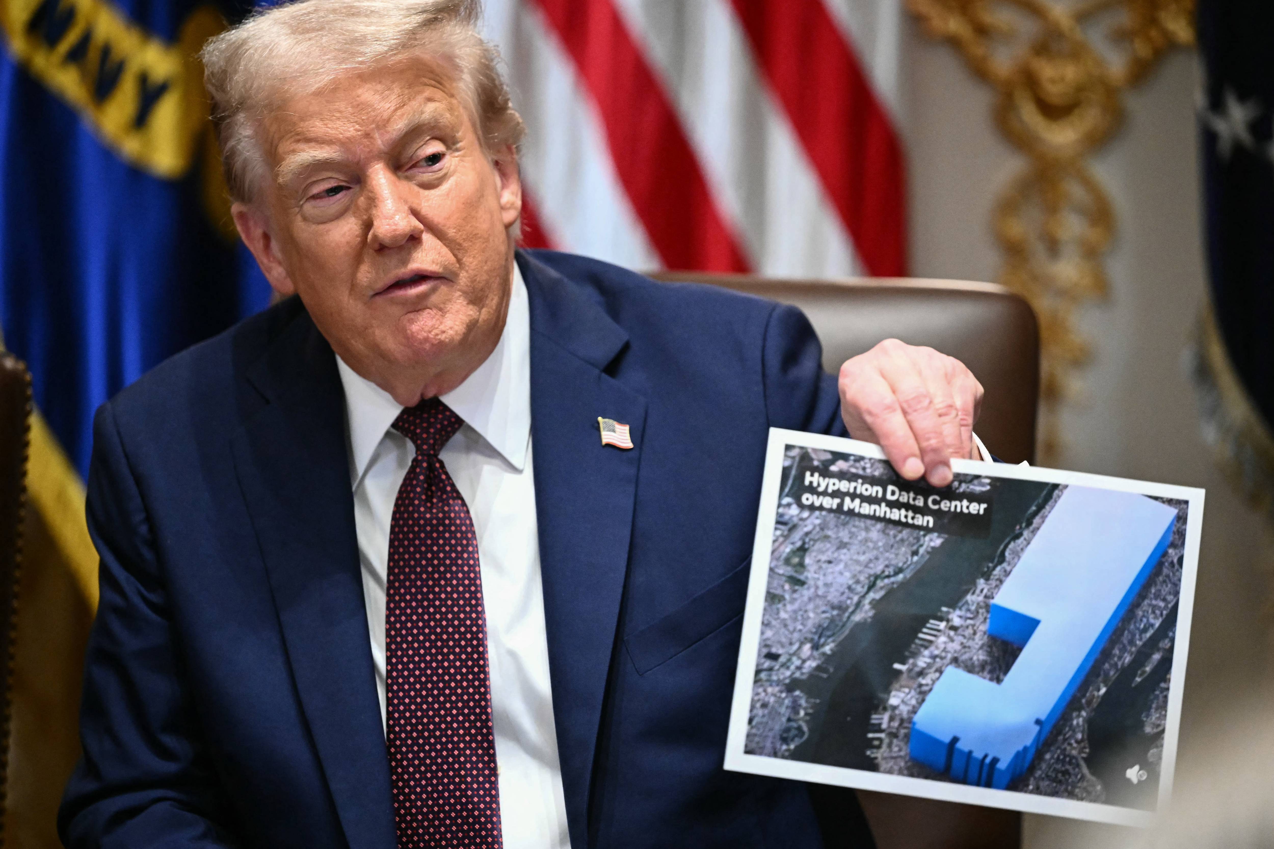 Out-of-Touch Trump Says Communities That Reject AI Data Centers Will Be 'Backwards and Poor'