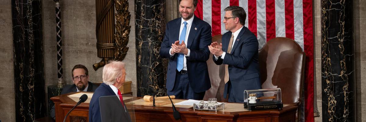 US President Donald Trump's 2026 State of the Union address