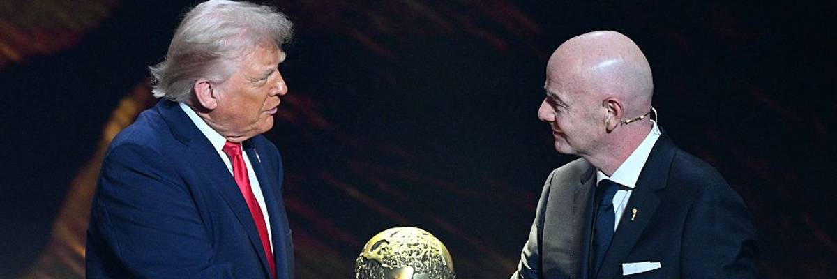 'One of the Worst Awards Someone Could Possibly Get': FIFA Blasted for Giving Trump Made-Up 'Peace Prize'