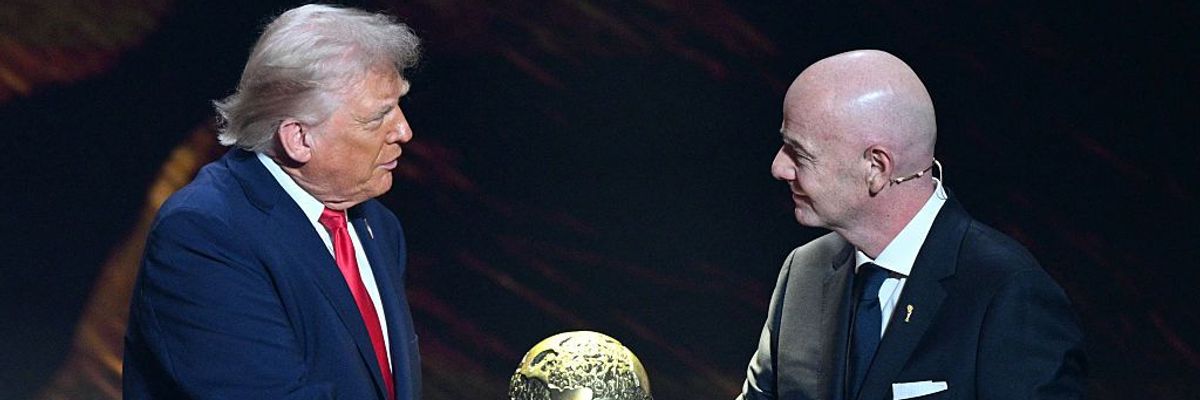 'A Clear Breach': Watchdog Hits FIFA With Ethics Complaint Over Made-Up Trump 'Peace Prize'