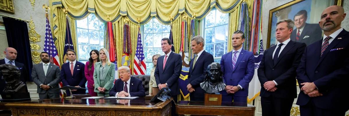 US President Donald Trump signed an order deploying the National Guard to Memphis