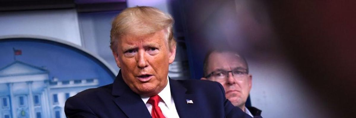 Trump: Taxpayer Bailout for My Hotels Is Capitalism, But Ordering Industries to Produce Medical Supplies Is Un-American Socialism