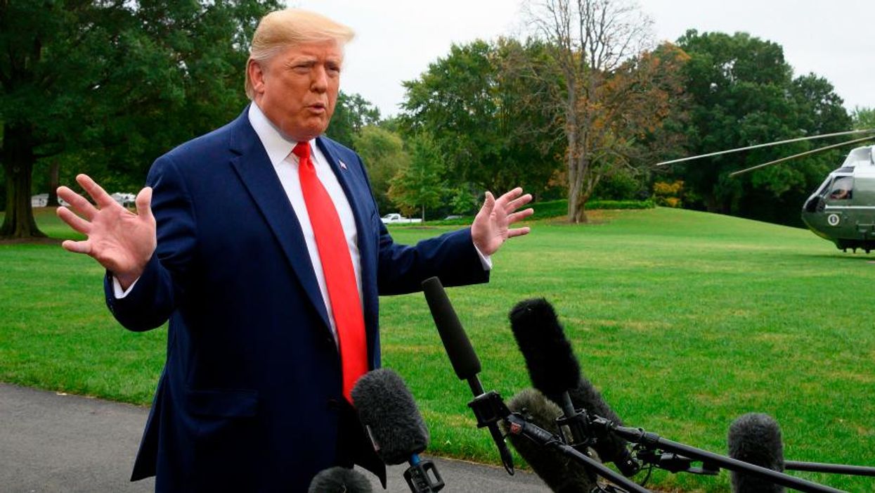 Trump Shoots Man on Fifth Avenue