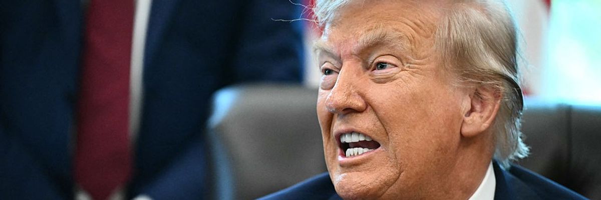Trump Threatens to Strip Broadcast Licenses for Networks Giving Him 'Bad Press,' Ramping Up His 'Campaign of Censorship and Control'