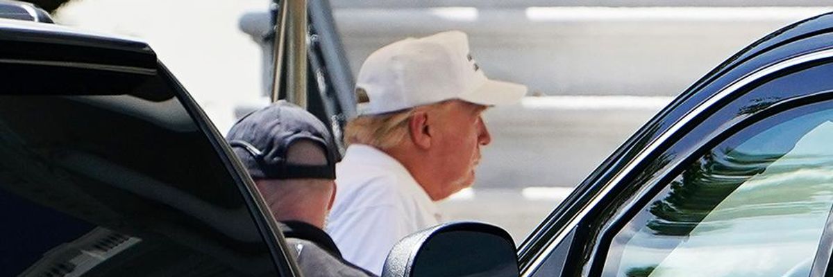 As Nation Mourns 100,000 Dead, Trump Goes Golfing