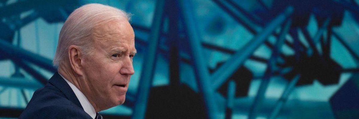 US President Joe Biden