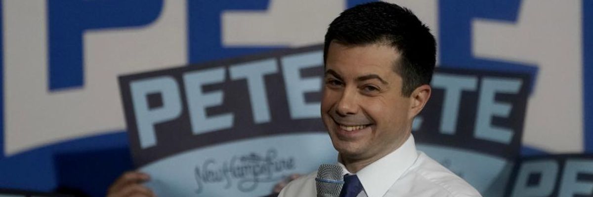 Why the Buttigieg Campaign Tried to Have Me Arrested for Handing Out These Medicare for All Fliers