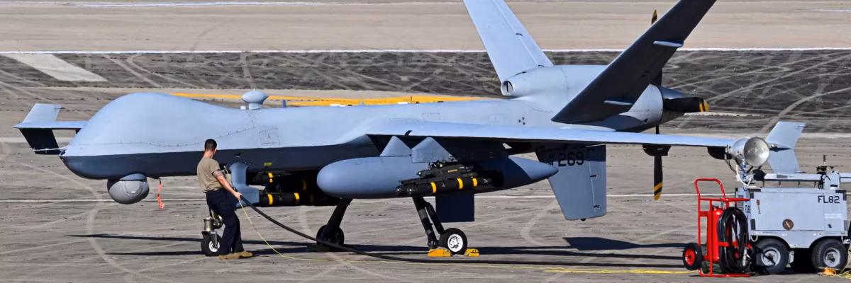 US reaper drone
