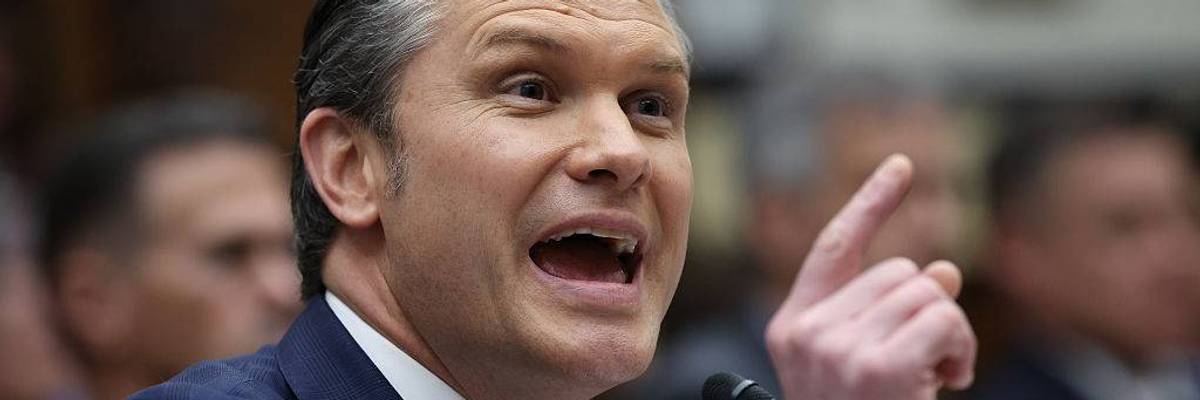 'Who Are You Cheering For?' Hegseth Suggests US Lawmaker Is a Traitor for Criticizing Trump's Iran War