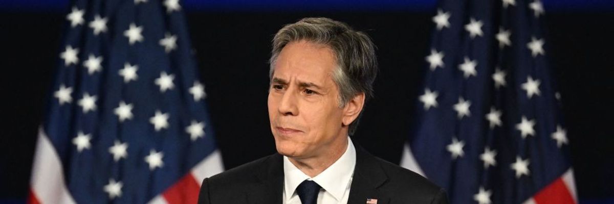 US Secretary of State Antony Blinken