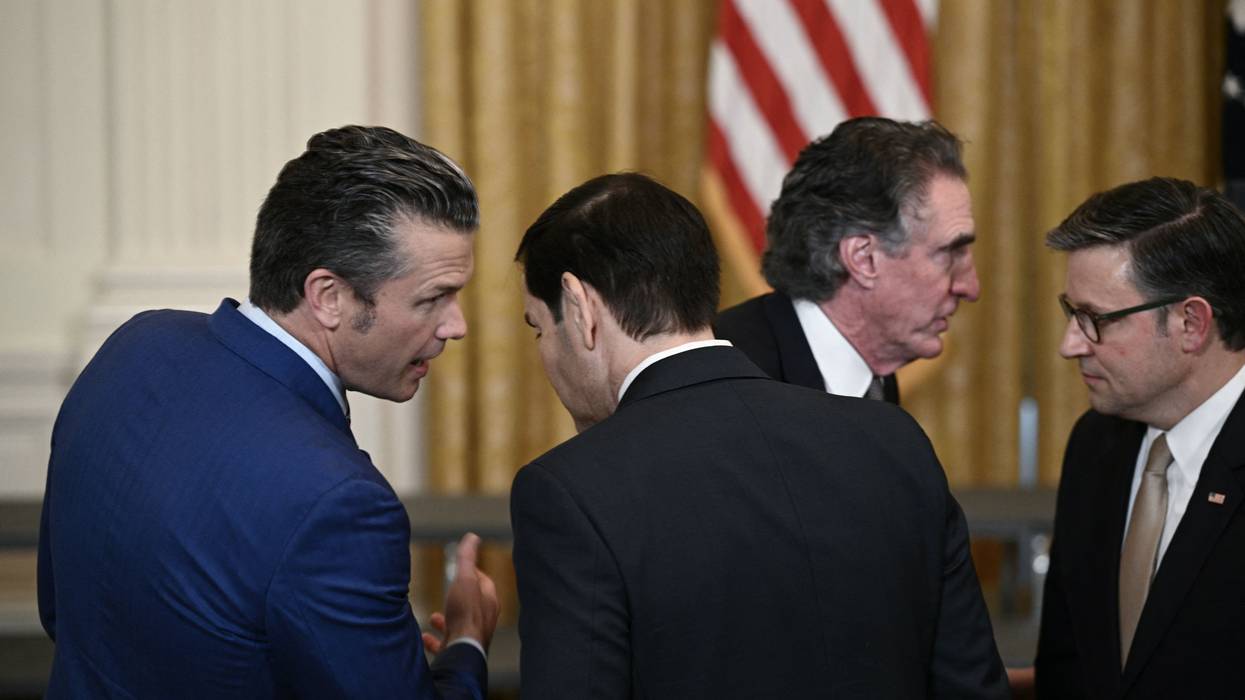 US Secretary of State Marco Rubio and Pentagon Secretary Pete Hegseth