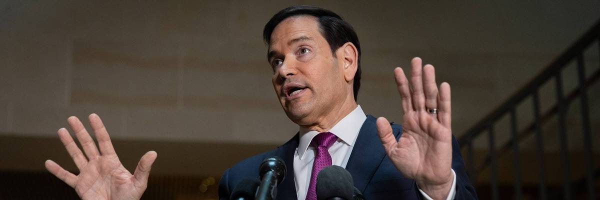 US Secretary of State Marco Rubio