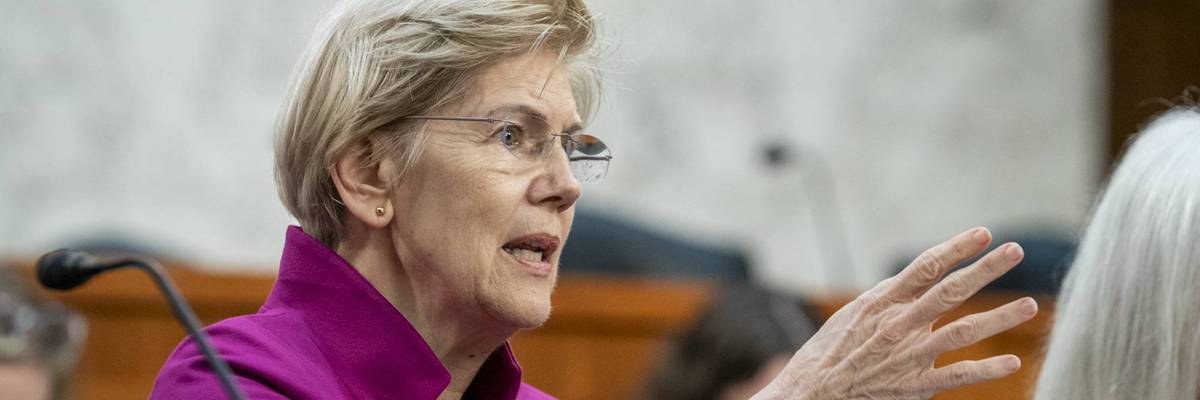 US Sen. Elizabeth Warren (D-Mass.)