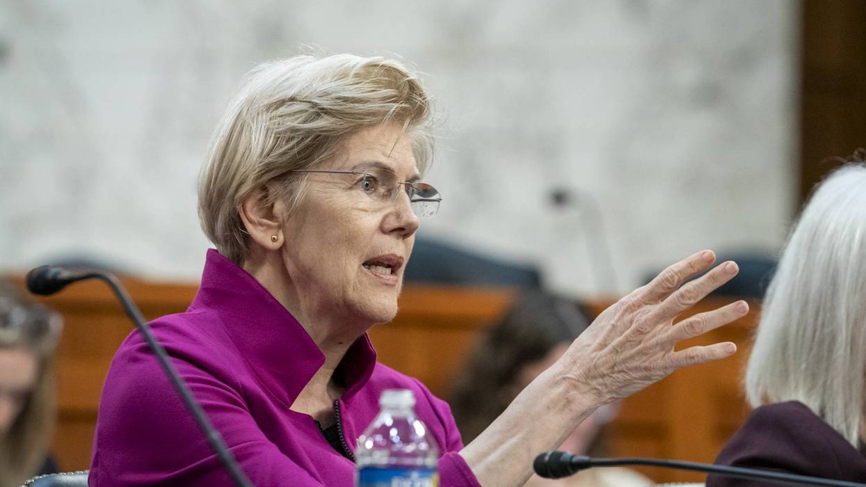 US Sen. Elizabeth Warren (D-Mass.)