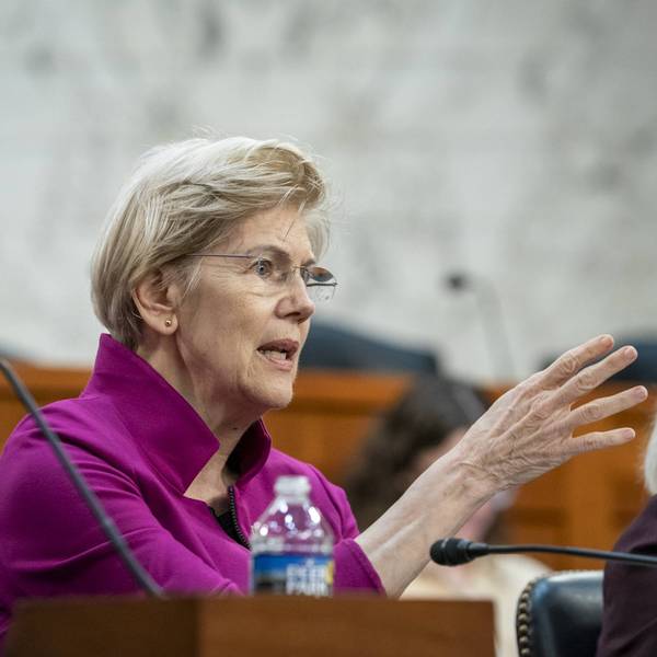 US Sen. Elizabeth Warren (D-Mass.)