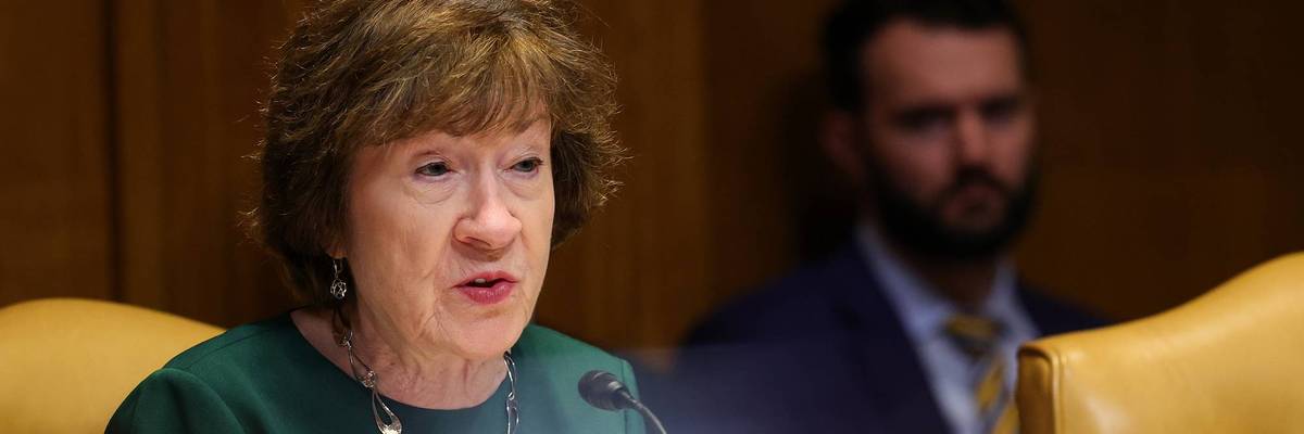 US Senate Appropriations Committee Chair Sen. Susan Collins