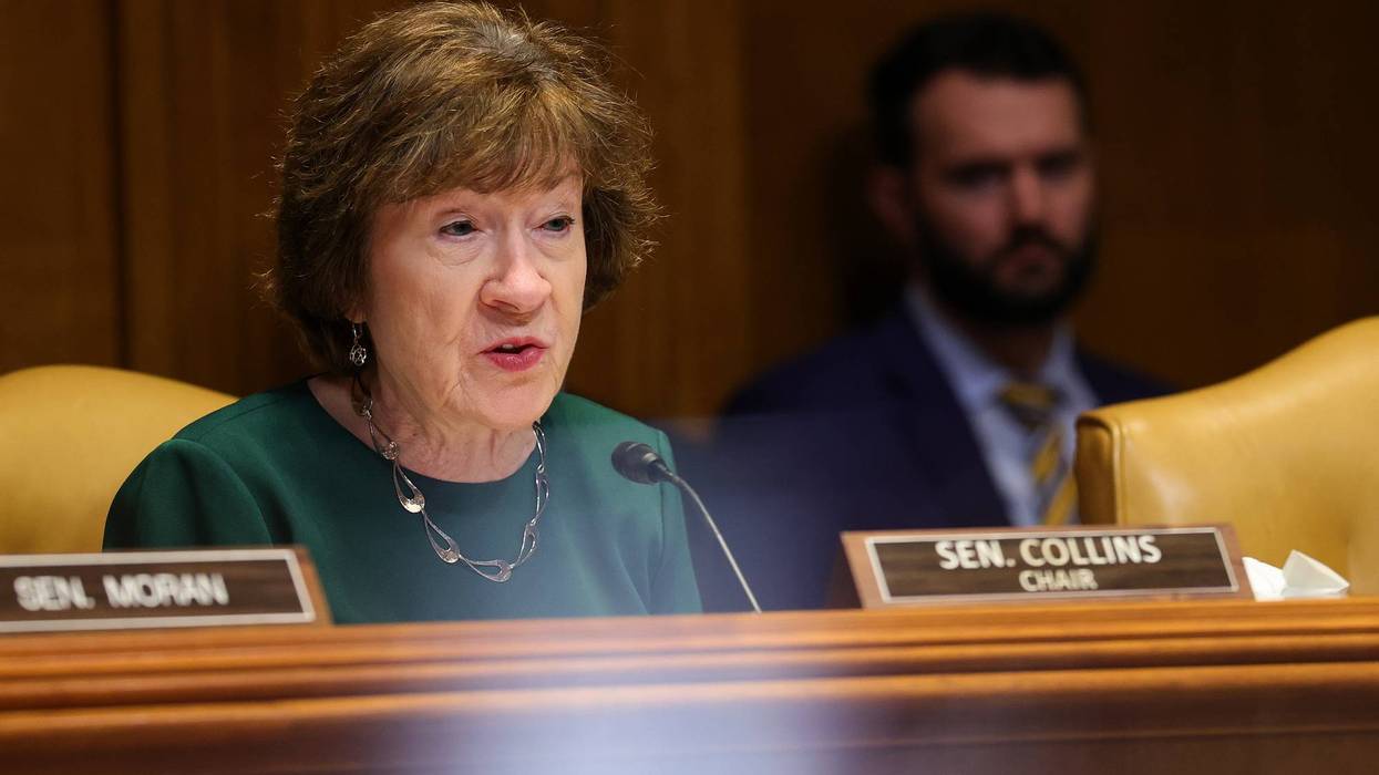 US Senate Appropriations Committee Chair Sen. Susan Collins