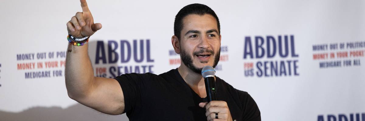 US Senate candidate Abdul El-Sayed