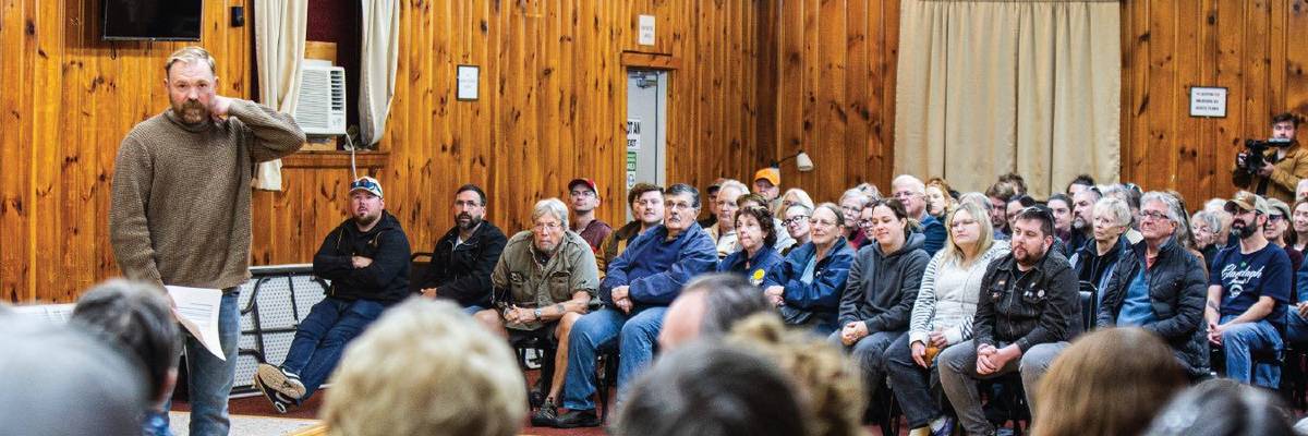 US Senate candidate Graham Platner