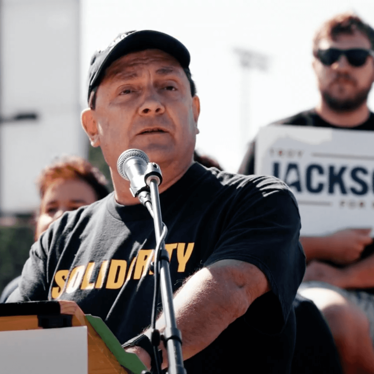US Senate candidate Troy Jackson