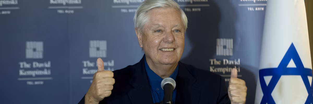 US Senator Graham Holds Press Conference In Israel