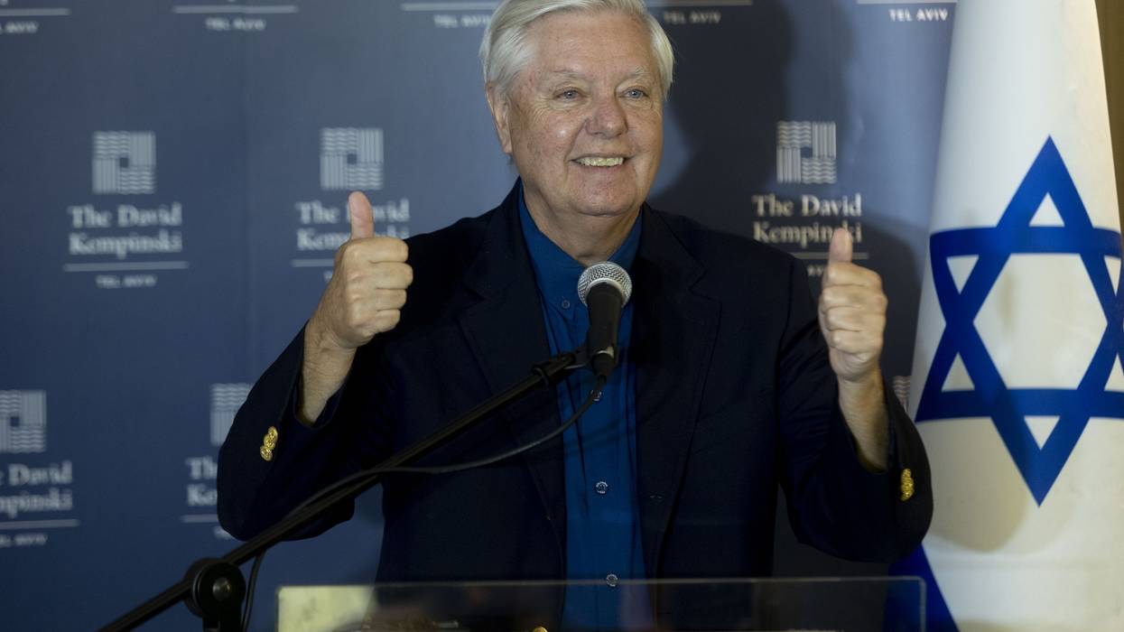 US Senator Graham Holds Press Conference In Israel