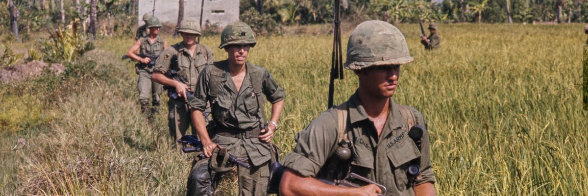 US soldiers in Vietnam 1970