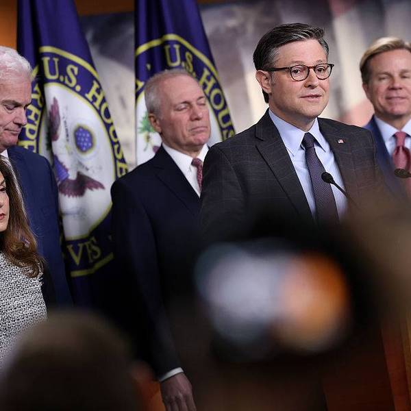 214 House Republicans Just Tried to Give 'Mad King' Trump Even More Tariff Powers