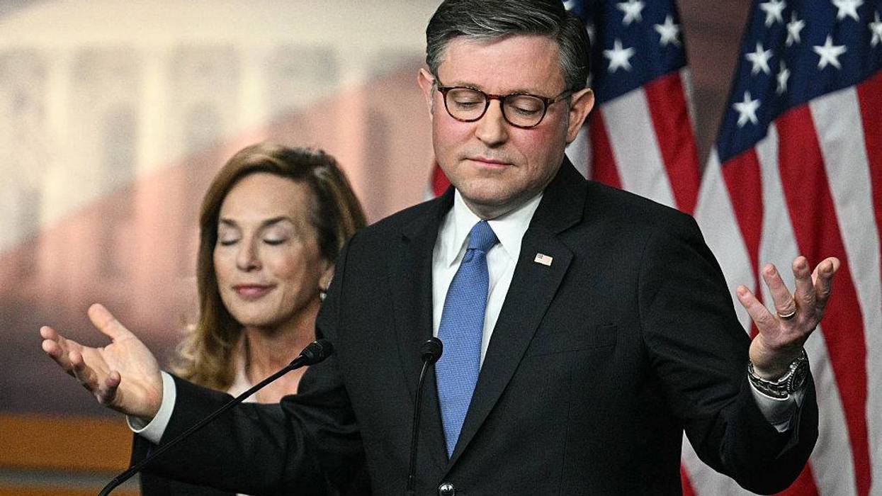 Mike Johnson Defends GOP Colleague's Bigoted Attack on Muslims