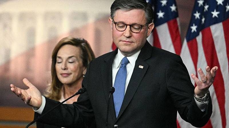 Mike Johnson Defends GOP Colleague's Bigoted Attack on Muslims