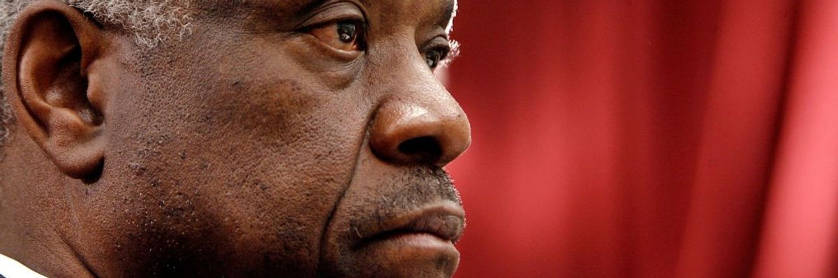 US Supreme Court Associate Justice Clarence Thomas