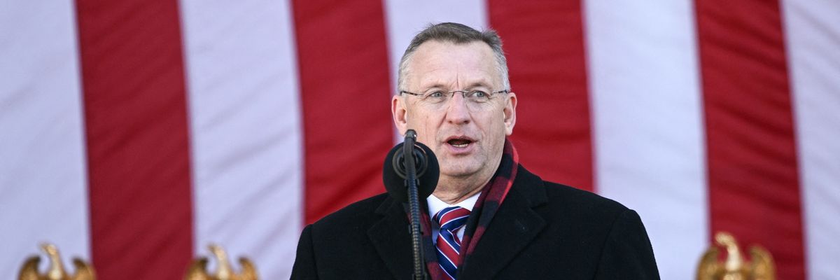 US Veterans Affairs Secretary Doug Collins