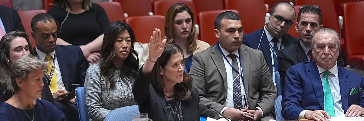 US vetoes a UN Security Council resolution calling for Gaza ceasefire