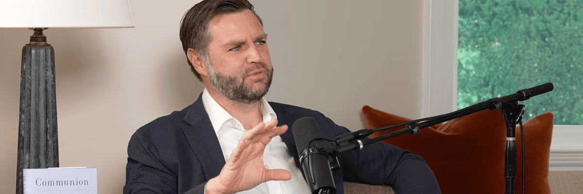 US Vice President JD Vance appears on Bryce Crawford's podcast