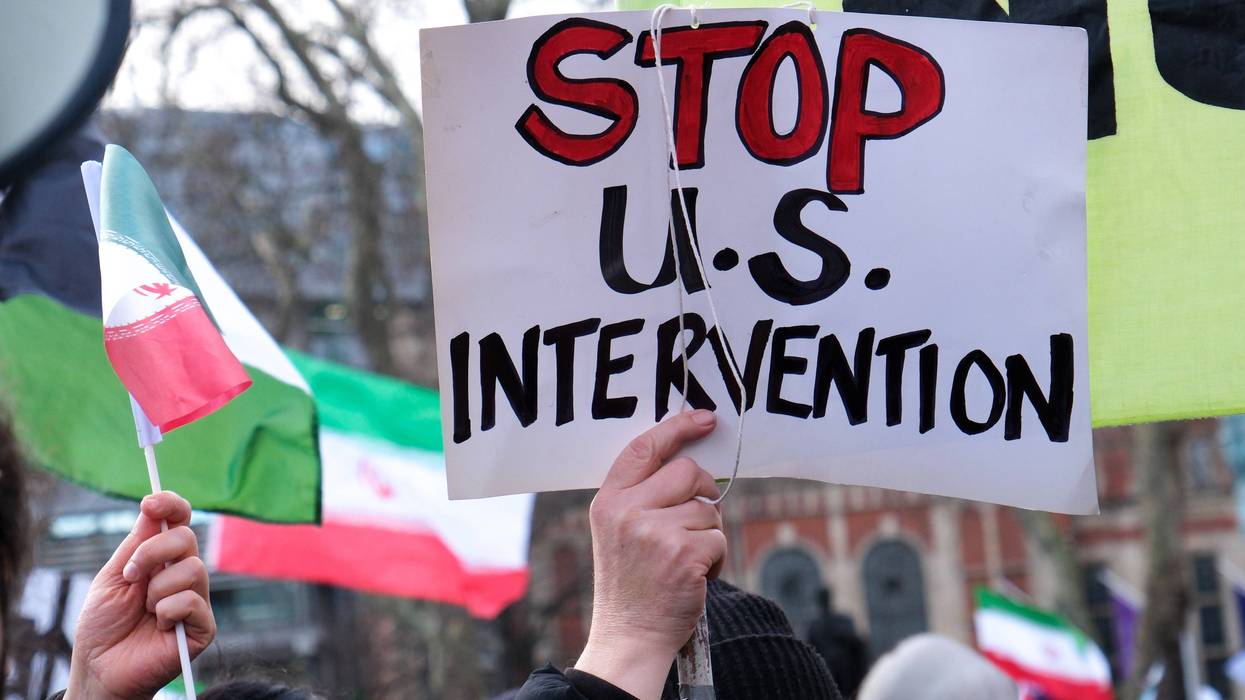 USA and Israel attack Iran protests, London