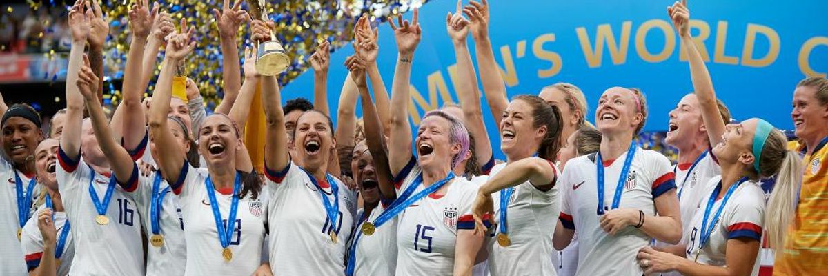 Chants of 'Equal Pay!' Ring Out for World Cup Champs as Fans Back US Women's Fight for Gender Parity