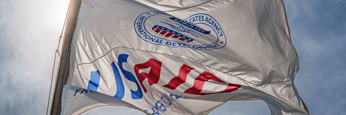 USAID flag