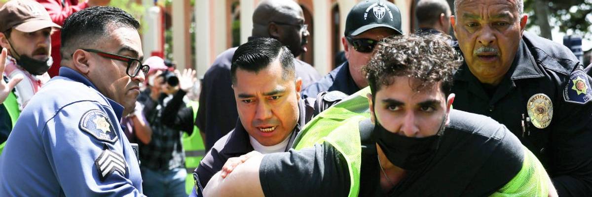 USC Students Hold Protest In Support Of Gaza