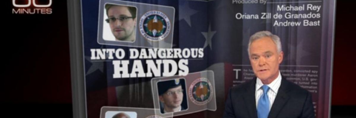 '60 Minutes' Pushes National Security Propaganda To Cast Snowden, Manning As Traitors