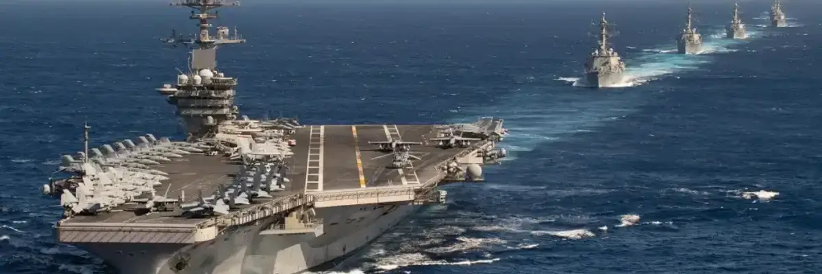 USS Theodore Roosevelt strike group