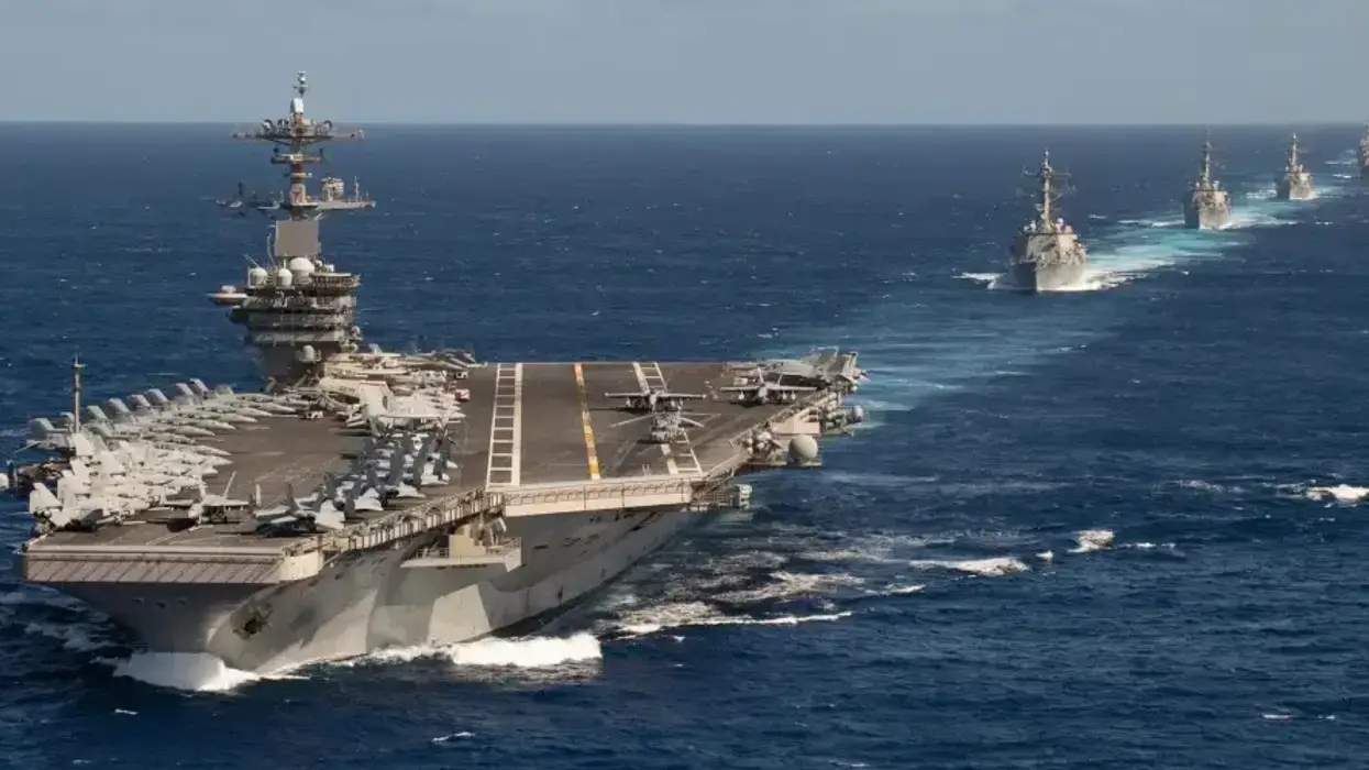 USS Theodore Roosevelt strike group