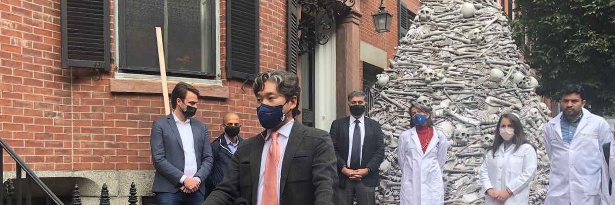 Vaccine Equity Protest