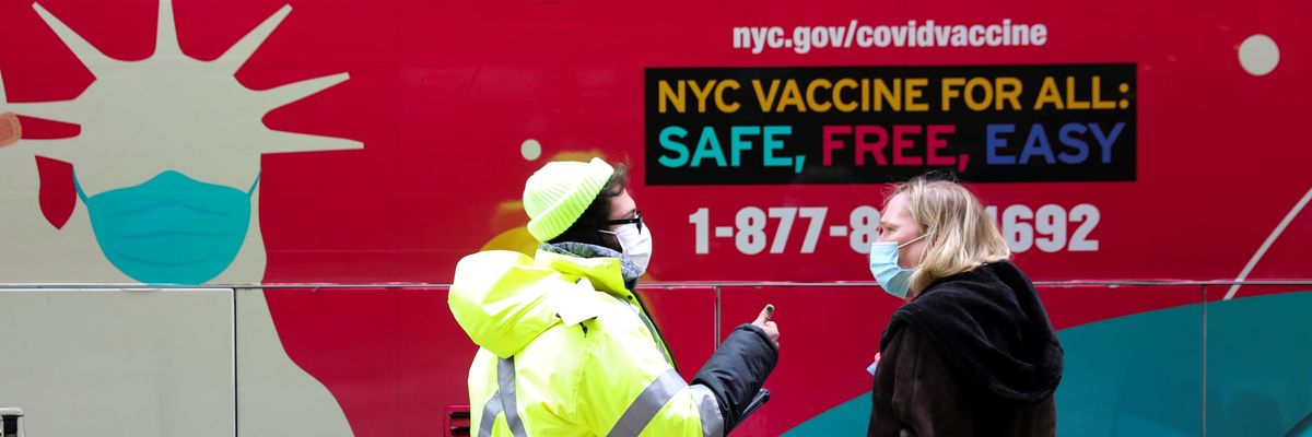 Vaccine mandate in New York City