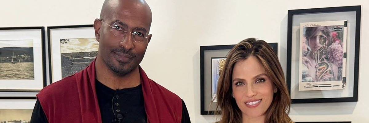 Van Jones and Noa Tishby