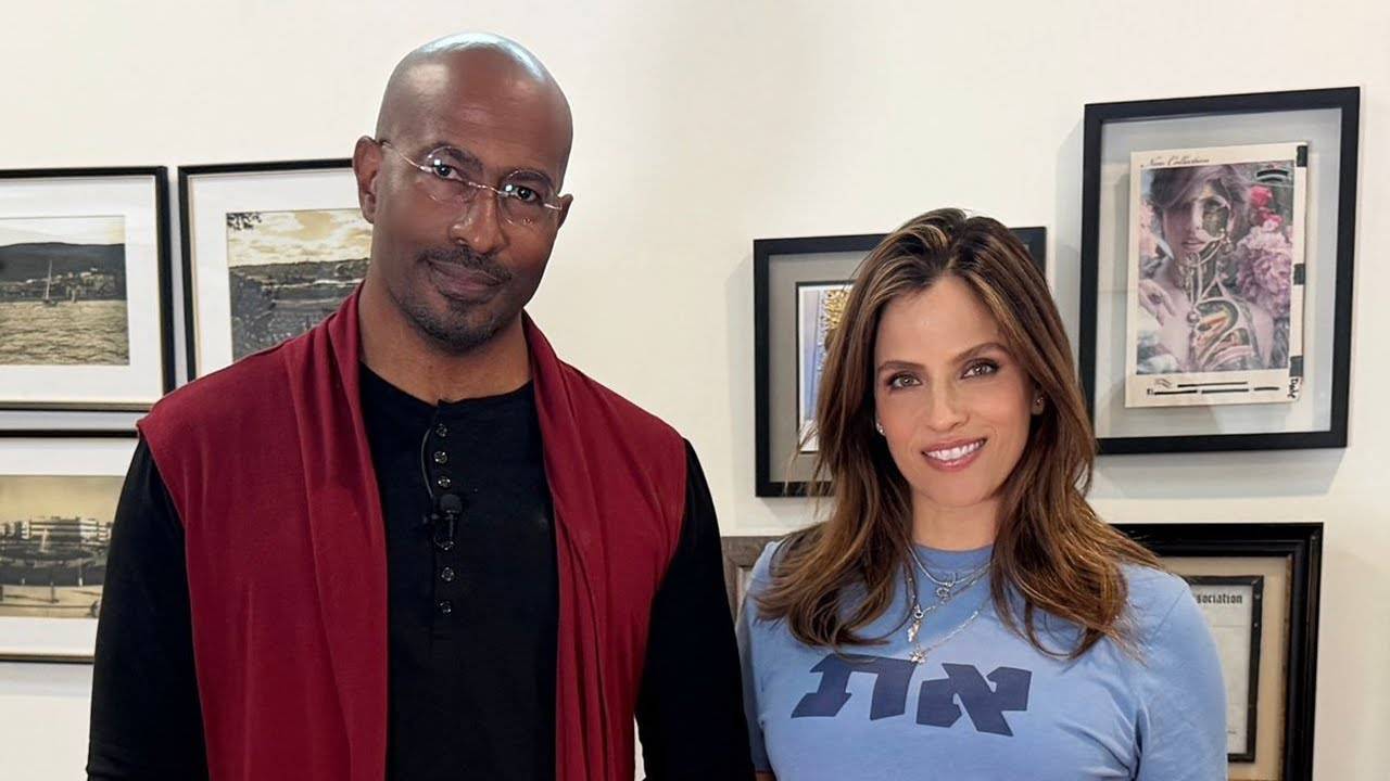 Van Jones and Noa Tishby